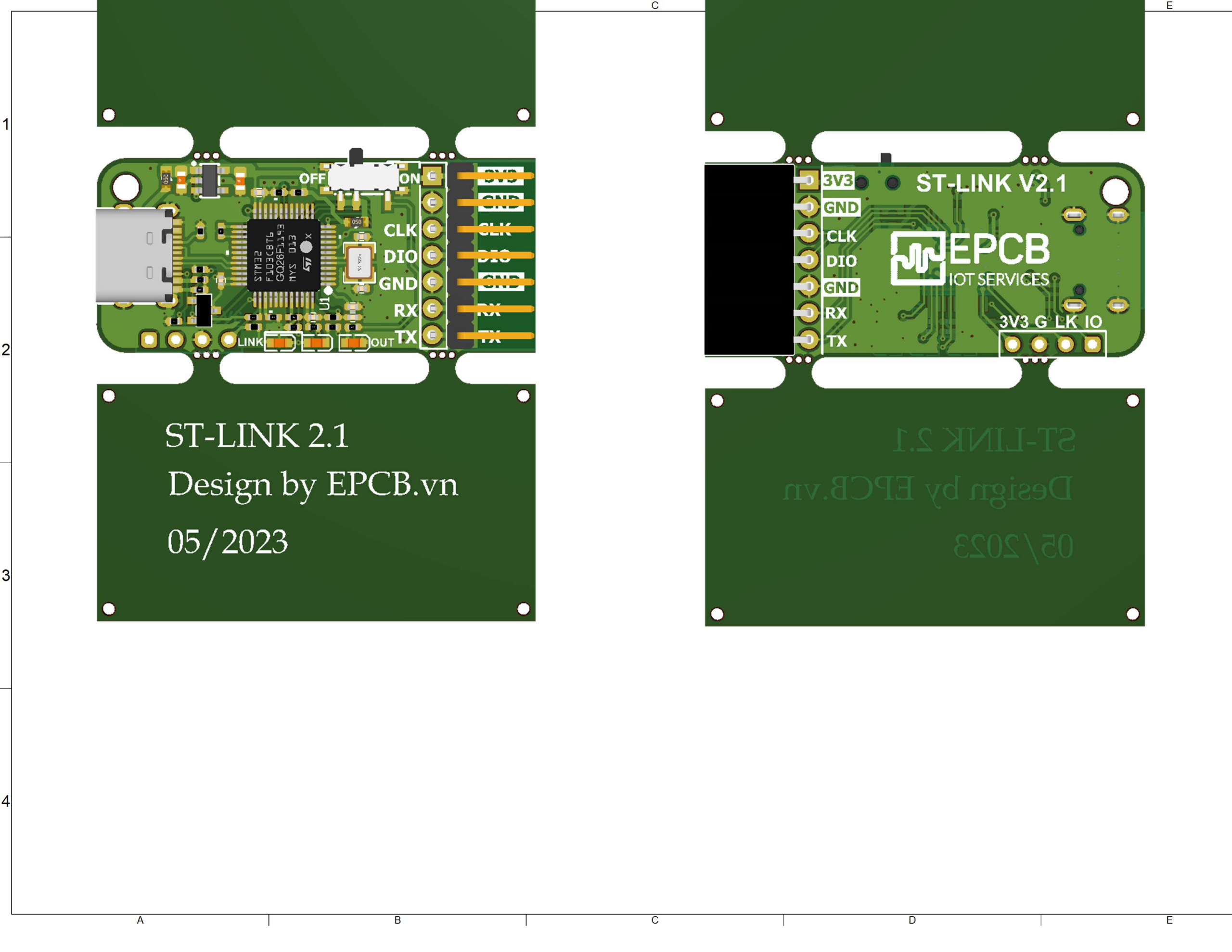 Mô phỏng lắp ráp board mạch - Góc 2