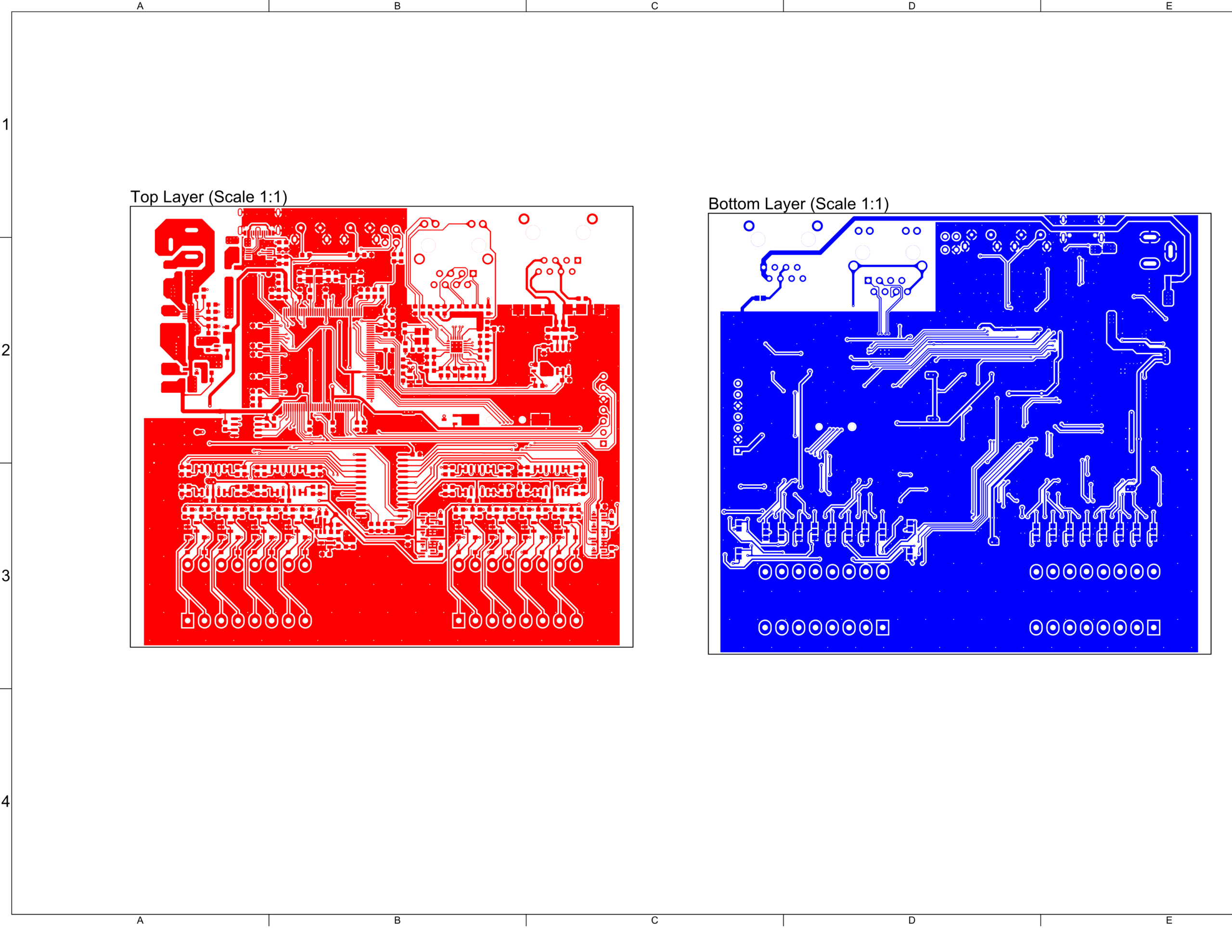 Bản vẽ 2D Altium Layout Top Layer