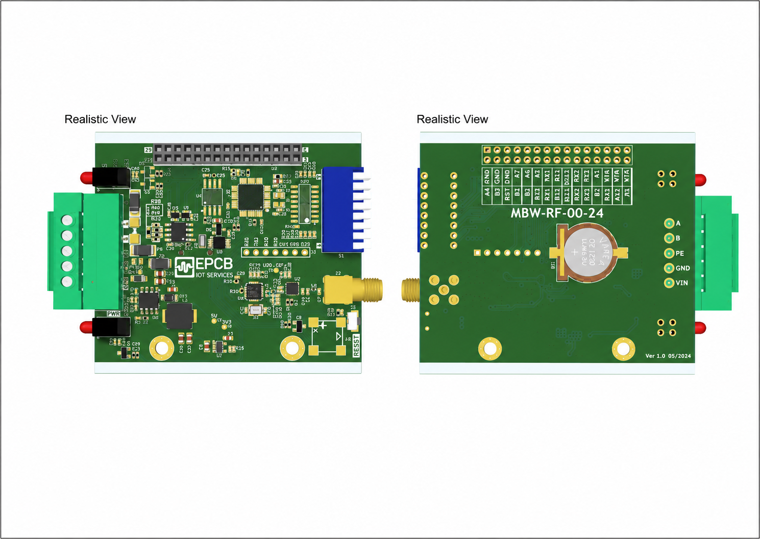 Board Assembly_Node RS485 Wireless_1