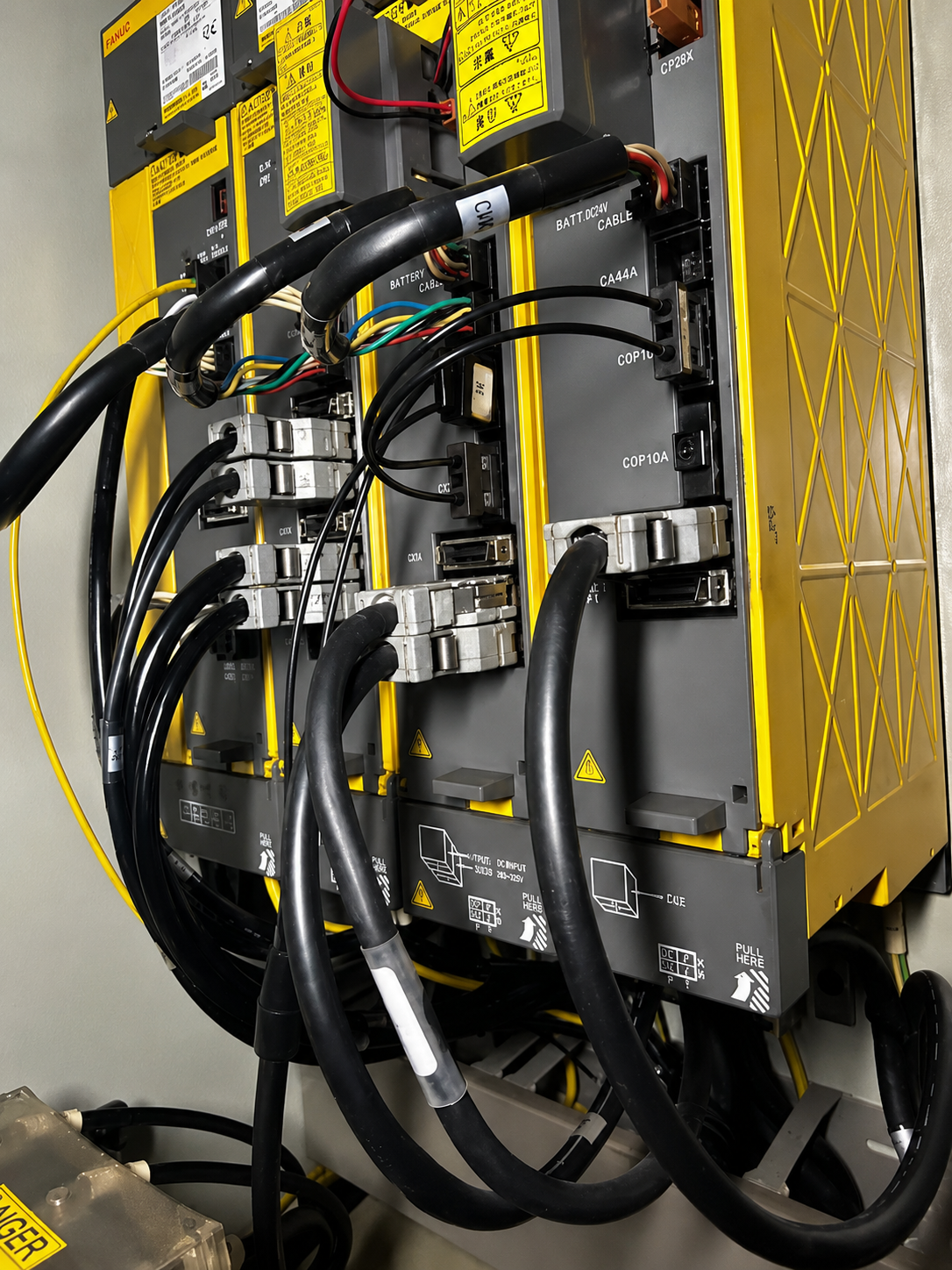 Cáp quang màu vàng FSSB kết nối Servo Fanuc