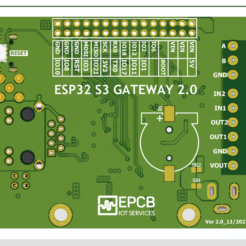 PCB Layout Bottom Layer